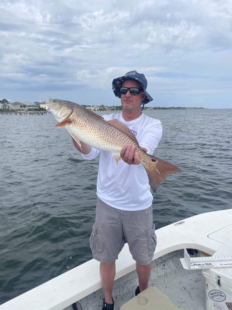 Fly fishing in navarre beach